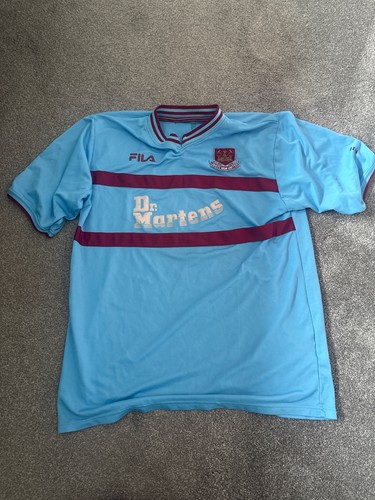West ham away shirt 2001 - west, 2001-2003