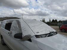 CAMPERVAN  Vito SILVER SCREENS INSULATED  Thermal Blind Set FITS VIVARRO VITO ??