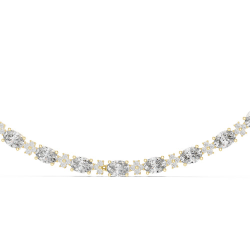 15ct oval lab - lab-created, diamond
