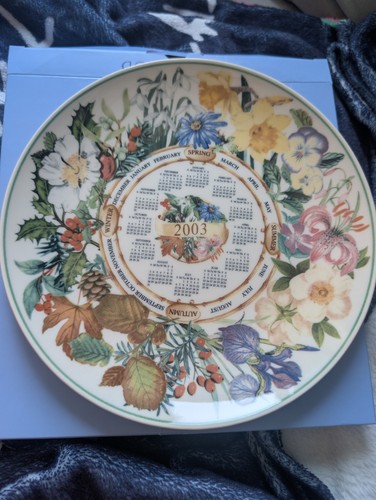 Wedgwood 2003 calendar plate - 2003,