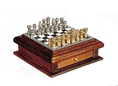 Dolls house chess - dolls,