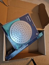 BRISTAN Round Fixed Head Kit In Chrome Brand New