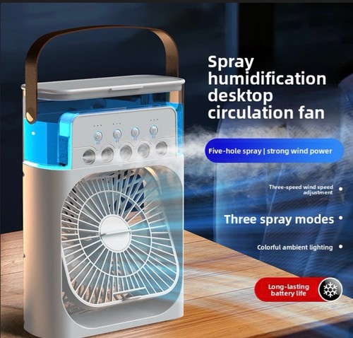 Portable usb humidifying fan - portable,