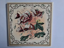 1 Tile Reproduction Fireplace Tile stock item tile VT088