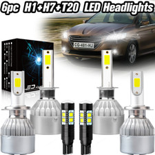 For Ford Ecosport 2018-2023 - H1+H7 LED Front Headlight High/Low Beam Bulbs Set