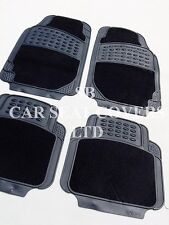 i-TO FIT A MINI COUNTRYMAN PARK LANE CAR,DELUXE CAR MATS,2210 BLACK-4 PIECE SET