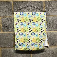 Green Animal Face Donuts Jersey Cotton Lycra Fabric 1.95m x 1.6m Dressmaking