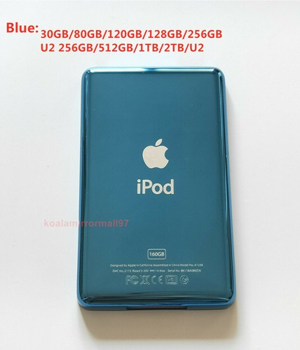 Blue metal back - housing, case