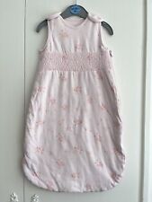 Baby Girls 0-6 Months Sleep Bag Sack 1.5 Tog Pink Flowers Matalan GC