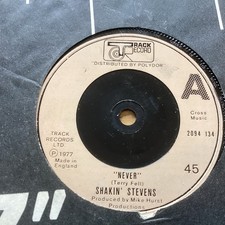 Shaking’ Stevens; Never Very
