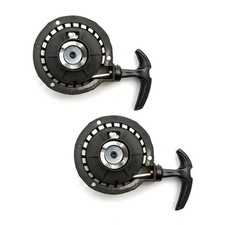 2 x Mini Moto Black Pull Start