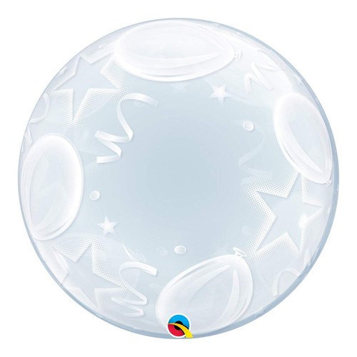 Qualatex clear deco bubble - 24",