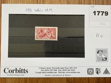 GB 1913 King George V Seahorse