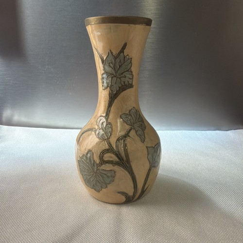 Vintage indian etched brass - indian,