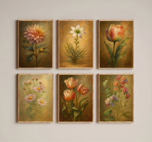 Set watercolour style - set, of