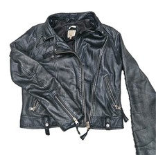 Zara Genuine Leather Biker