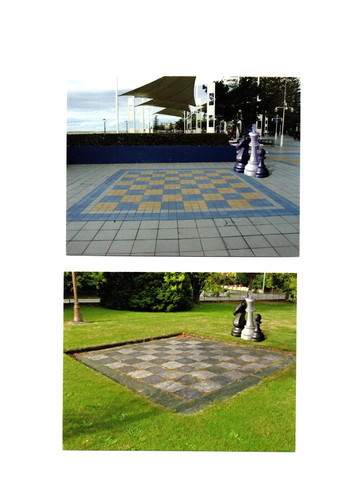 Giant chess boards in - boards,