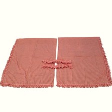 Vintage Red Gingham Café