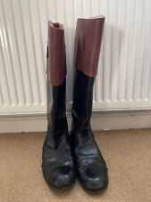 Size 12 Mahogany top men’s horse Riding Boots