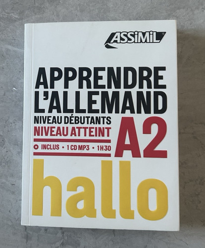 Assimil aprendre allemand - aprendre, l'allemand