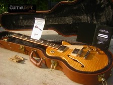 ♚NOS♚RARE♚2016 Gibson ES Les Paul ♚'AAA' FIGURED AMBER ♚6.5 LBS♚Standard*335*339