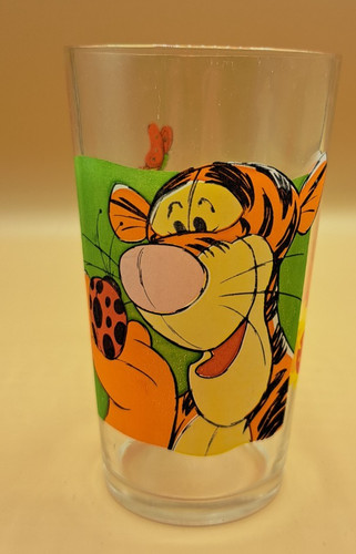 Disney tigger drinking glass - disney,