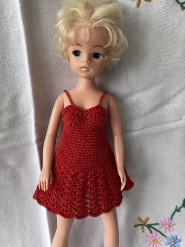 Barbie sindy doll clothes - doll, red