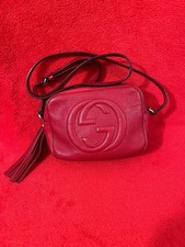 Gucci Soho Disco bag in red