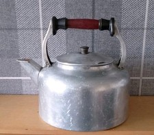Vintage Swan 6 Pint Stove Top Kettle Old Catering 