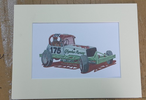 Brisca stock car print of - brisca,