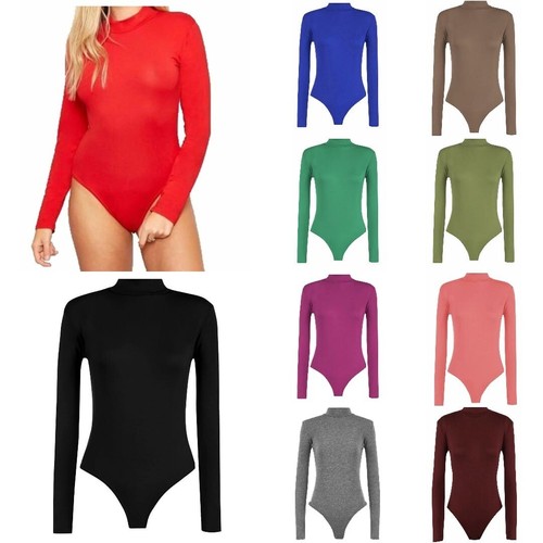 Womens plain high roll turtle - womens,