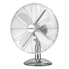 12″ Chrome Desktop Fan –