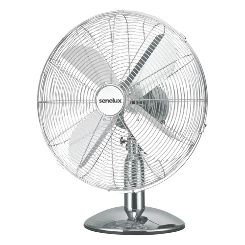 Chrome desktop fan - 12″,