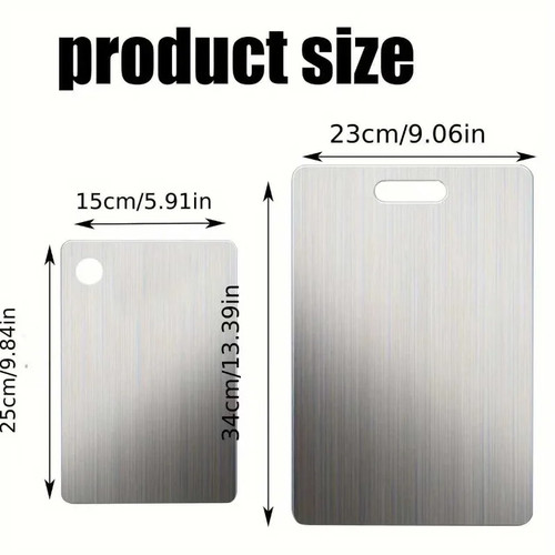 2pcs stainless steel cutting - 2pcs,