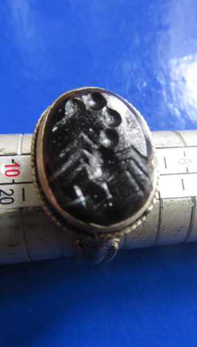 Ancient intaglio roman - roman, black