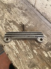 Vintage Triumph pre unit alloy finned rocker box oil feed for Custom Triton spec