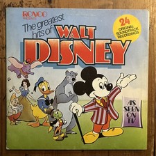 The Greatest Hits Of Walt Disney Vinyl Record Album Jungle Book 12”