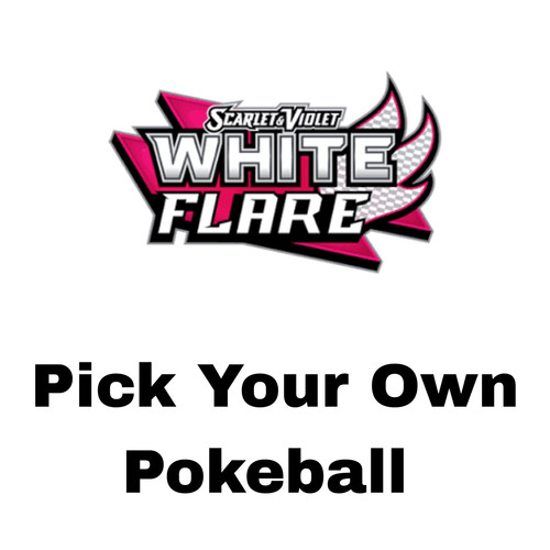 Pokemon white flare pokeball - pokemon,