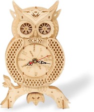 3-D Puzzles Owl Clock, Kikuo
