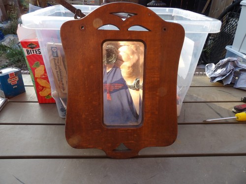 Vintage wooden framed art