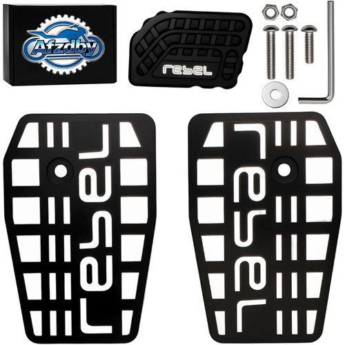 Footrest billet wide foot - footrest,