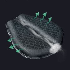 Comfort Cushion Pillow Pad Relief Pressure Cover Motorcycle Honeycomb Gel Seat