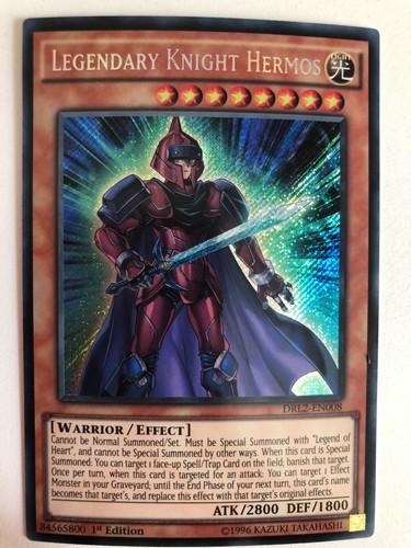 Yugioh legendary knight hermos - legendary,
