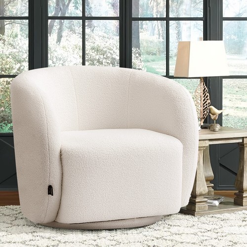 Swivel armchair round cuddle - armchair,
