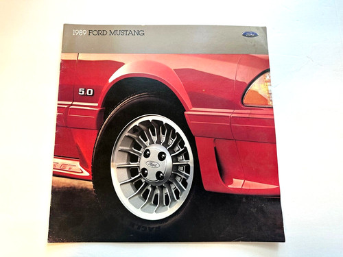 1989 mustang dealer - 1989, sales