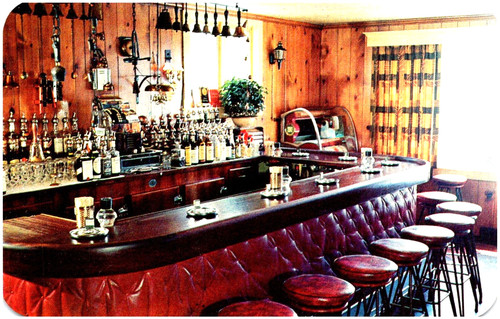 Suburban house bar - house,