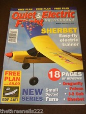 QUIET & ELECTRIC FLIGHT INTERNATIONAL - MARCH 2005 WITH EDF 2JET PLAN