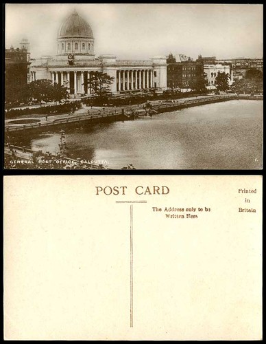 India old postcard general - old,