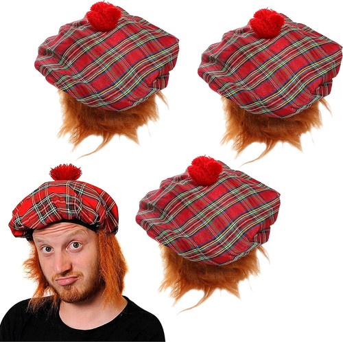 Tam shanter hat with - shanter,