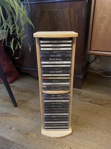 Vintage wooden rack tower - vintage,